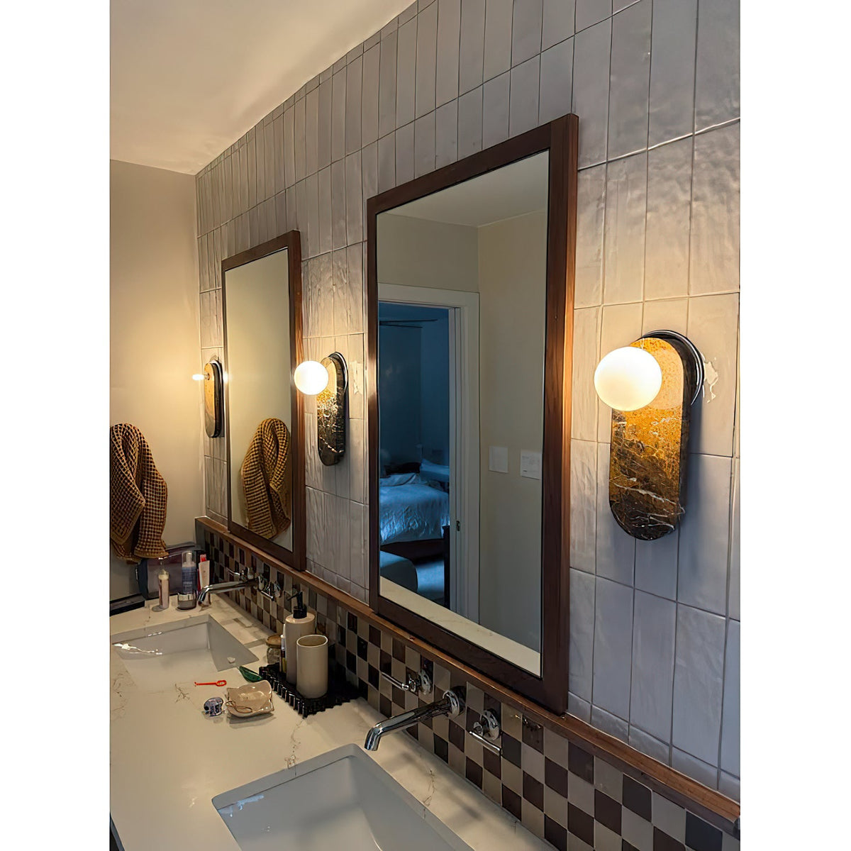Lucie Marble Wall Lamp