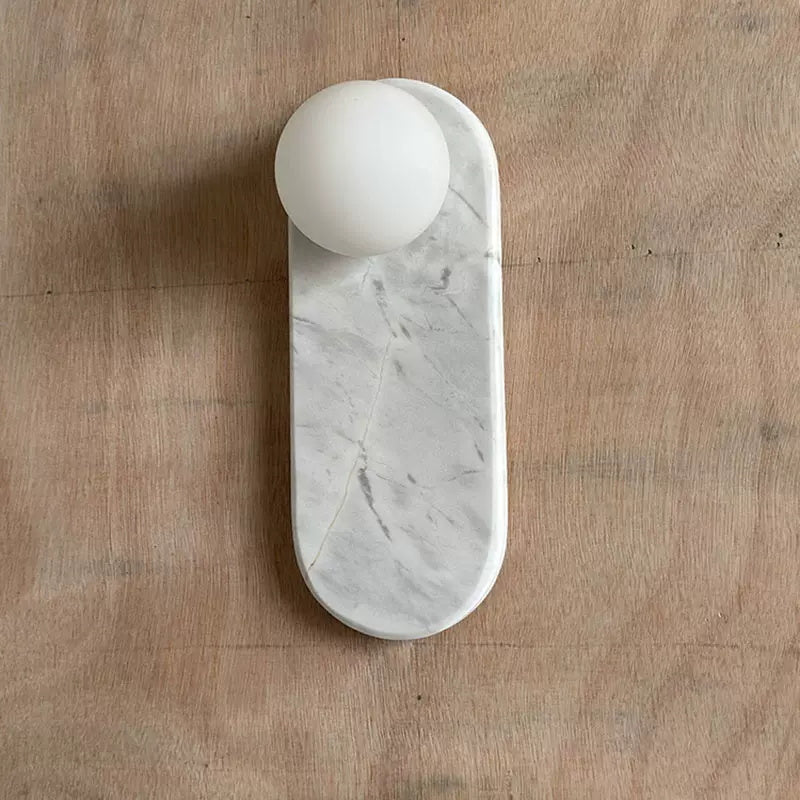 Lucie White Sconce