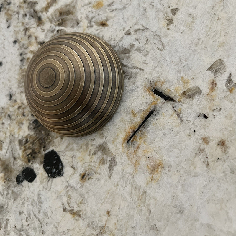 Lucie Round Marble Wall Lamp