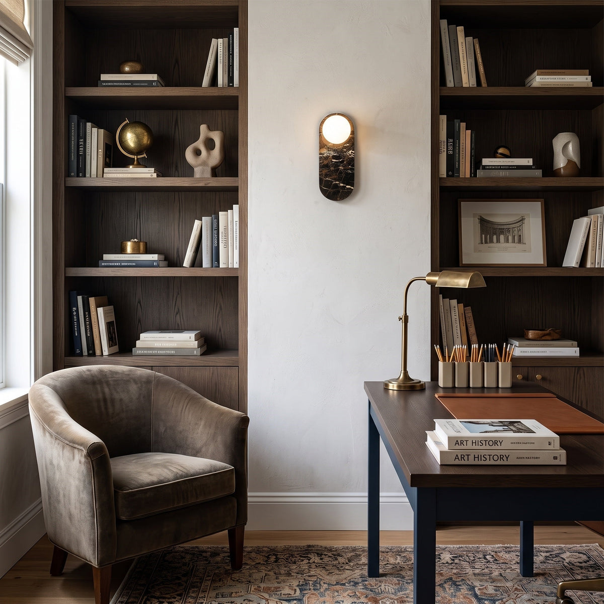 Lucie Marble Wall Lamp