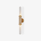 Luminous Column Wall Sconce W 4.7″ x H 29.9″ / W 12cm x H 76cm / Gold & Clear Wall lamp