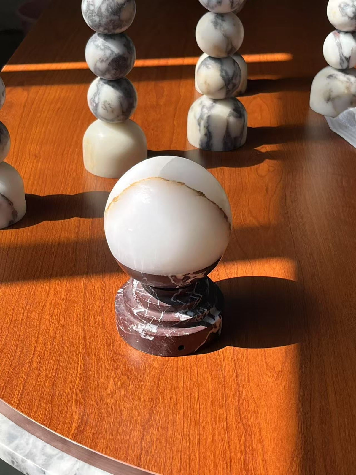 Lunar Marble Table Lamp