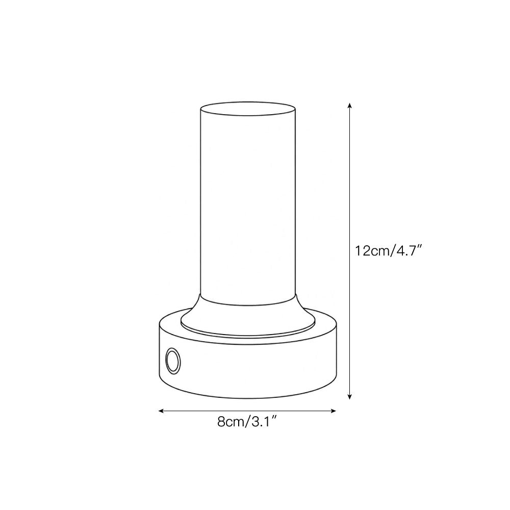 Lunerva Alabaster Table Lamp (Built-in Battery)