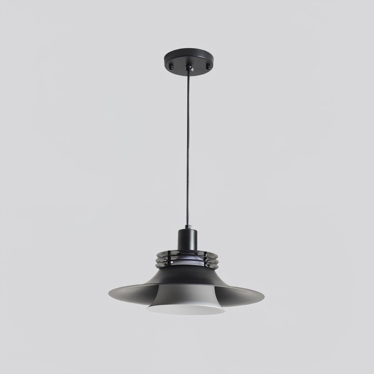 Lyfa Pendant Light ∅ 13.8″ x H 5.9″ / Dia 35cm x H 15cm / Black Pendant light