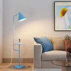 Macaroon Floor Lamp Model A: W 11″ x H 59.1″ / W 28cm x H 150cm / Blue / US plug Floor lamp