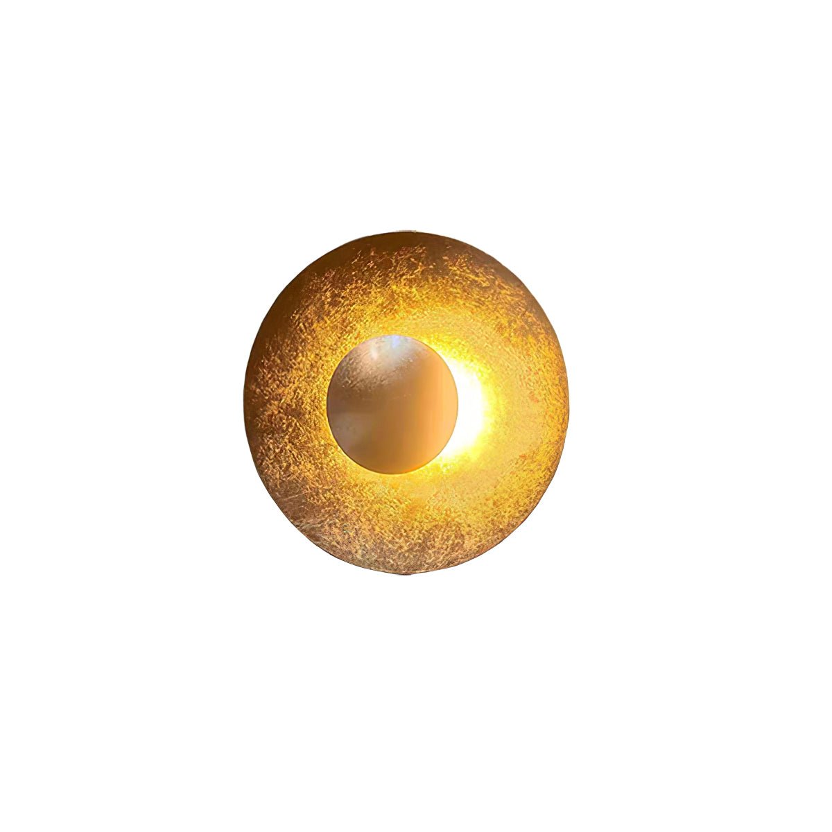Machine Wall Lamp ? 13.8″ x H 4.7″ / Gold foil & Warm Light / Single Wall lamp