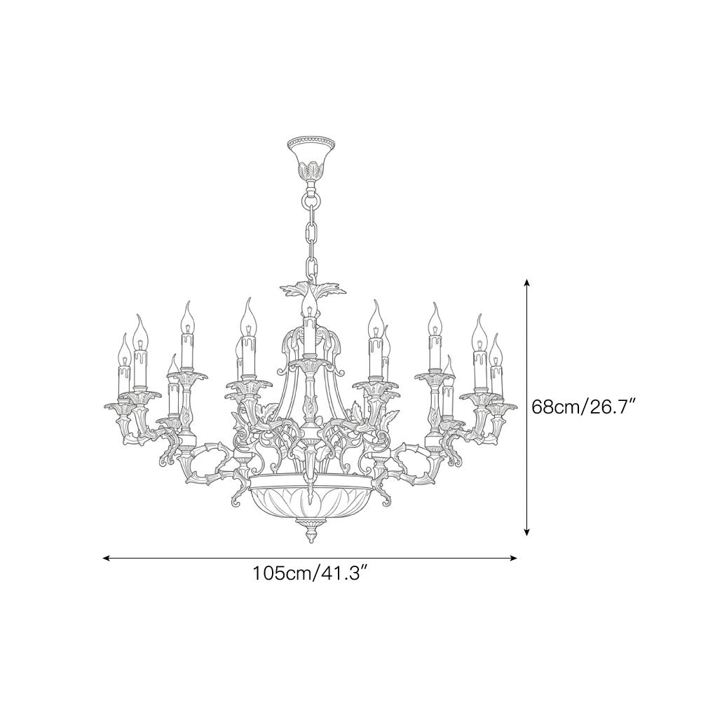 Malmaison Empire Chandelier