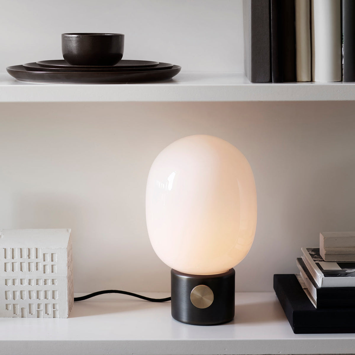 Marble Audio Table Lamp