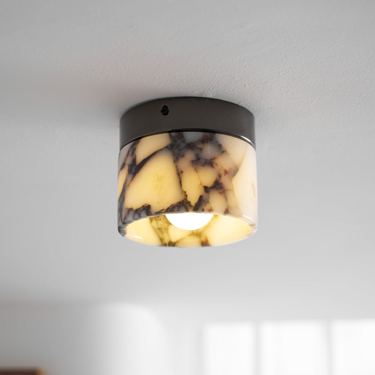 Marble Round Ceiling Lamp