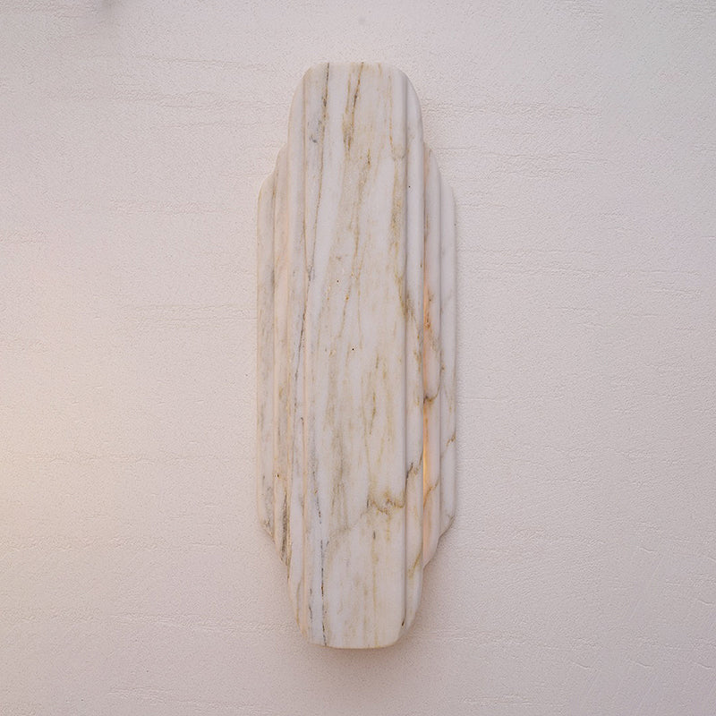 Marble Travertine Onyx Stone Collection Wall Lamp