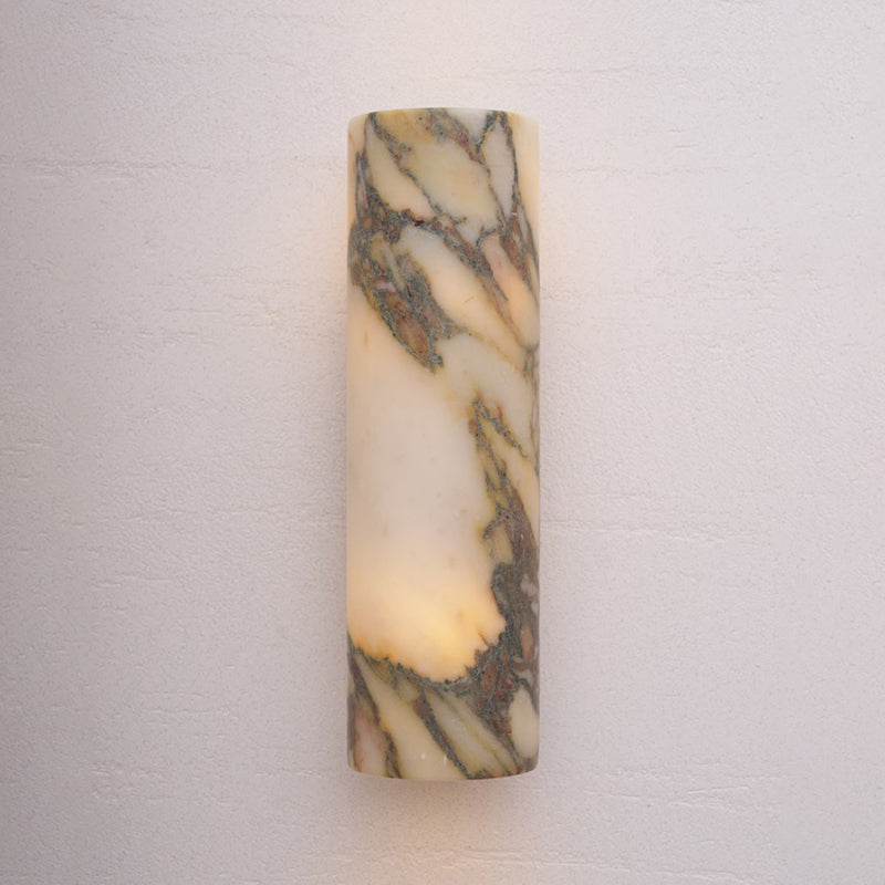 Marble Travertine Onyx Stone Collection Wall Lamp
