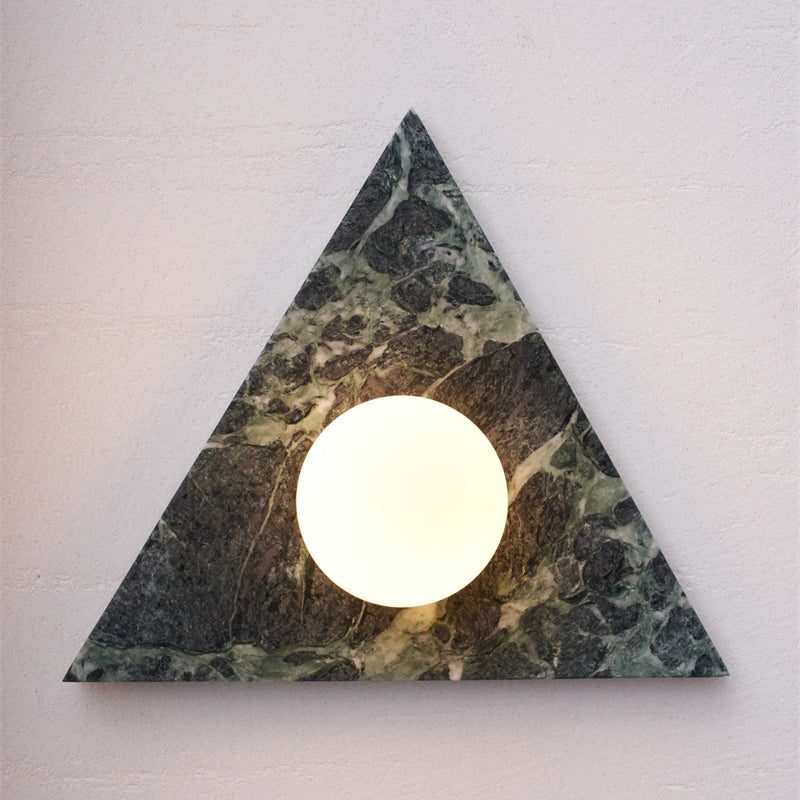 Marble Travertine Onyx Stone Collection Wall Lamp