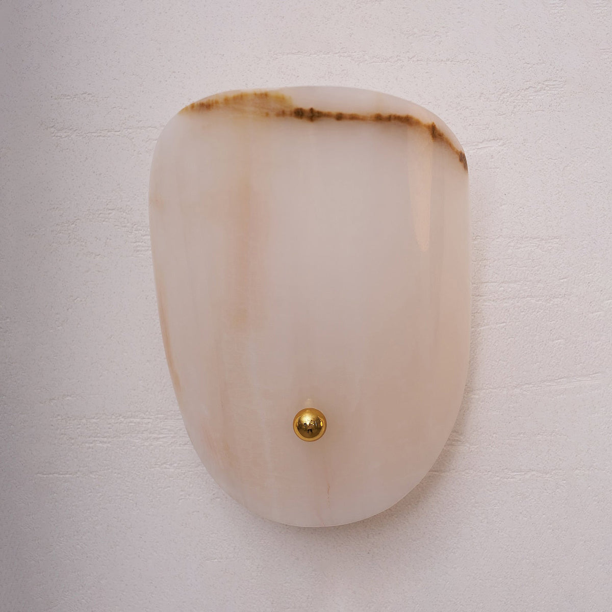 Marble Travertine Onyx Stone Collection Wall Lamp