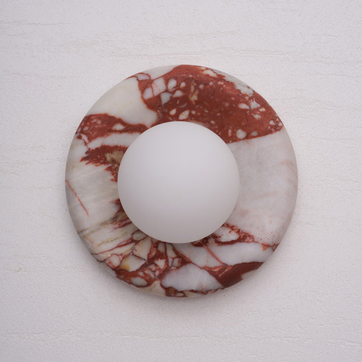 Marble Travertine Onyx Stone Collection Wall Lamp