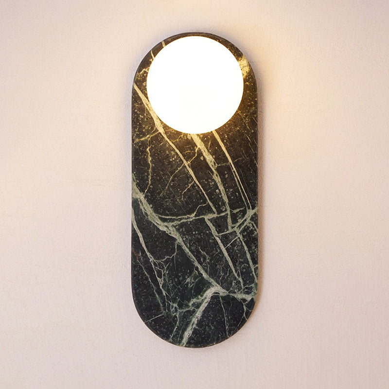 Marble Travertine Onyx Stone Collection Wall Lamp