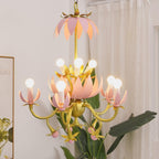 Mardi Gras Blossom Chandelier Chandelier
