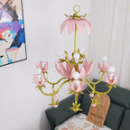 Mardi Gras Blossom Chandelier Chandelier