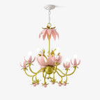 Mardi Gras Blossom Chandelier Chandelier
