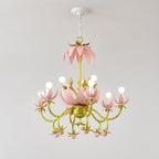 Mardi Gras Blossom Chandelier Chandelier