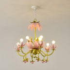 Mardi Gras Blossom Chandelier Chandelier