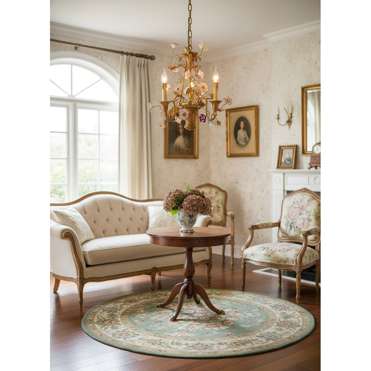 Marguerite Flowers Chandelier