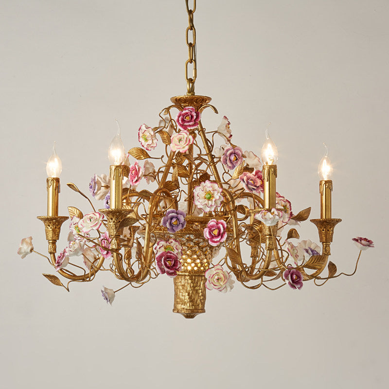 Marguerite Flowers Chandelier