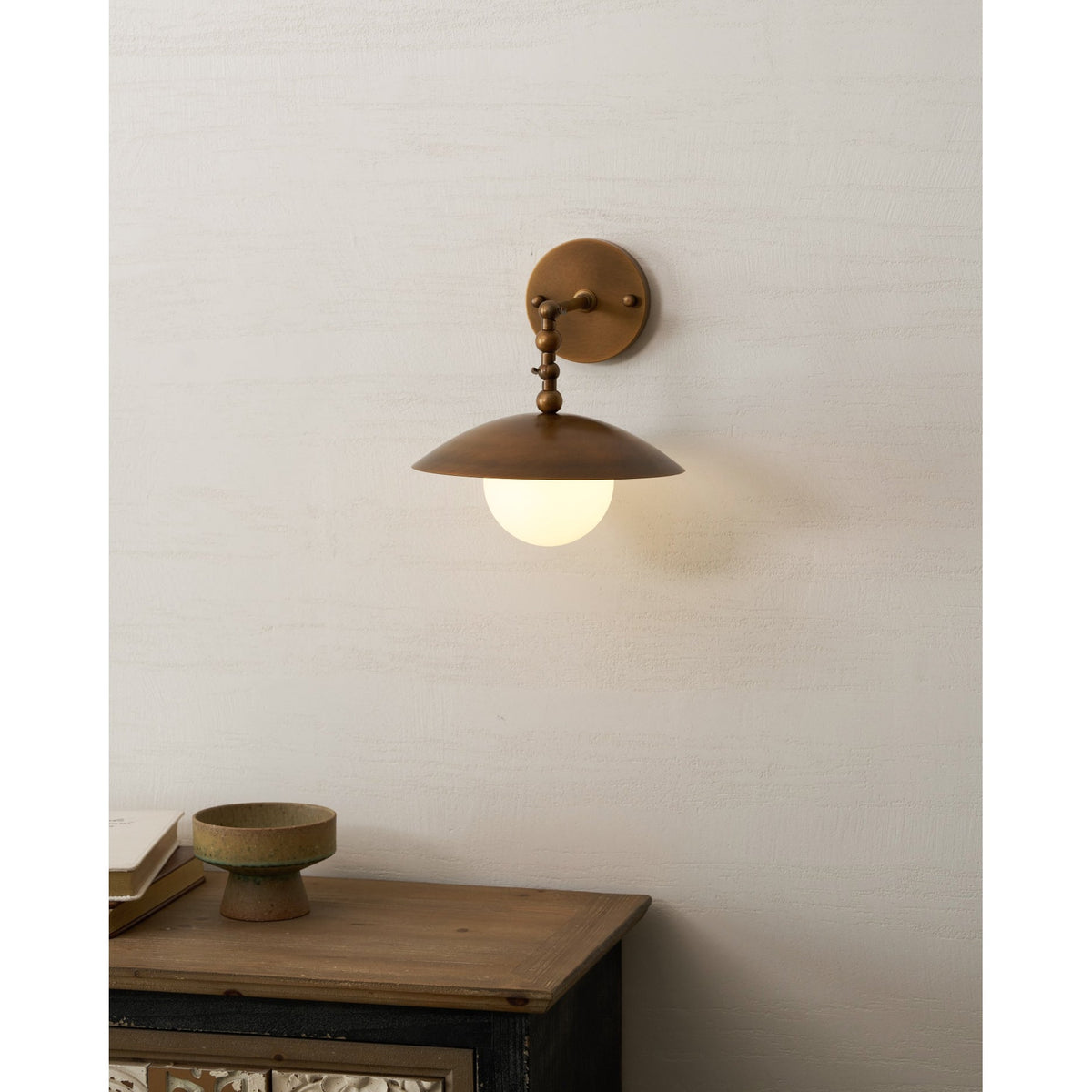 Marie Petite Glass Wall Sconce