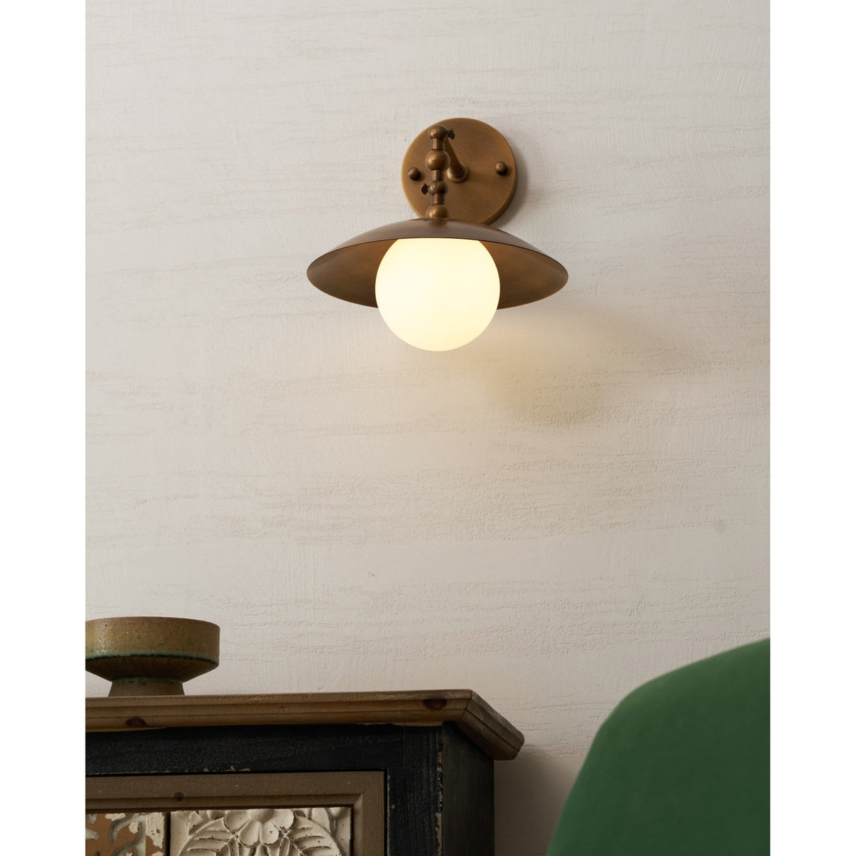 Marie Petite Glass Wall Sconce