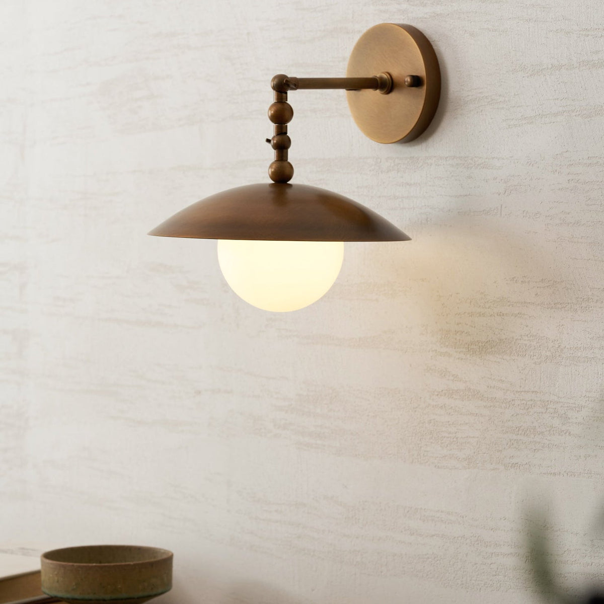 Marie Petite Glass Wall Sconce