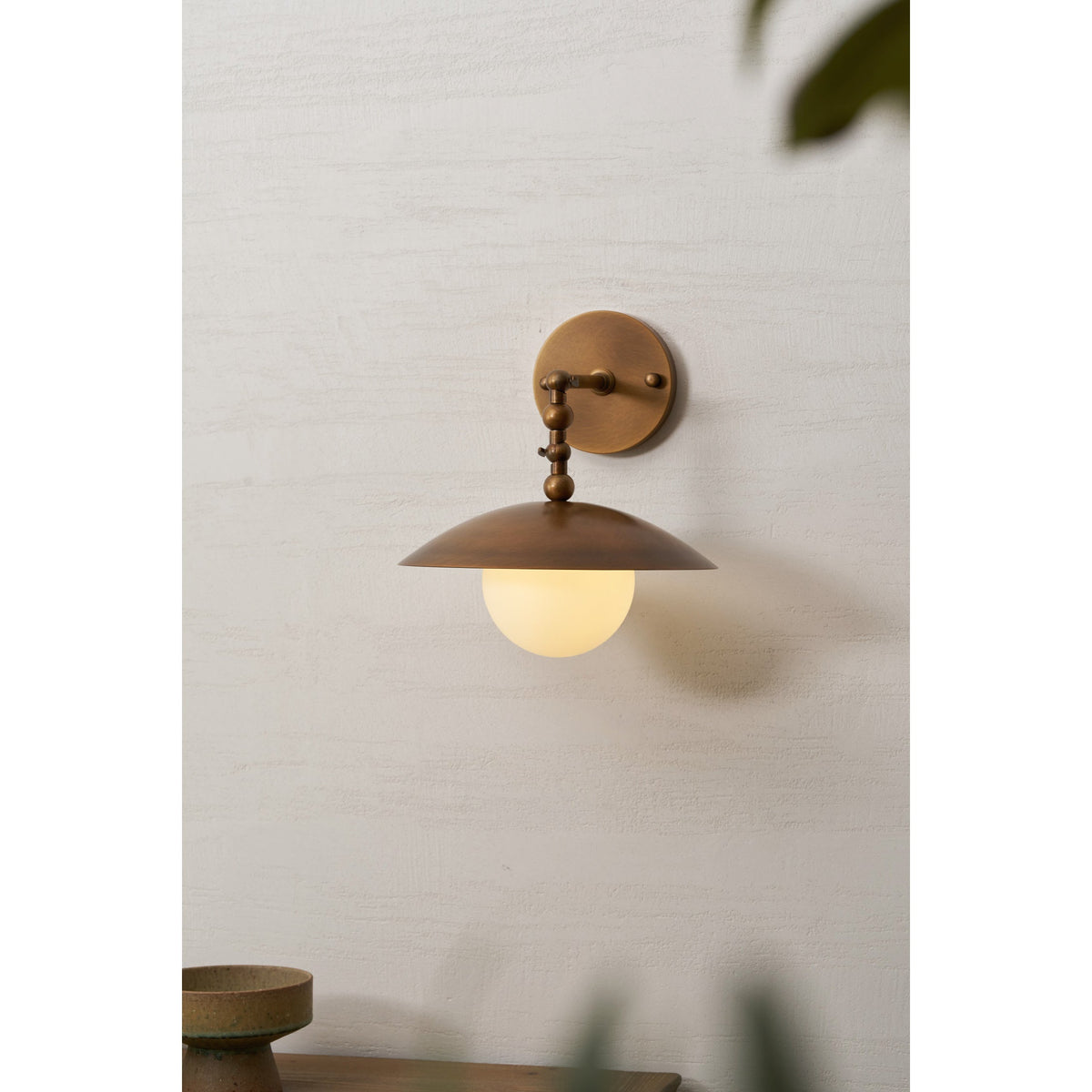 Marie Petite Glass Wall Sconce
