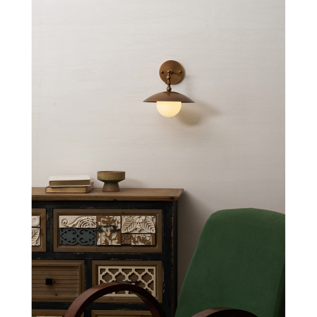 Marie Petite Glass Wall Sconce