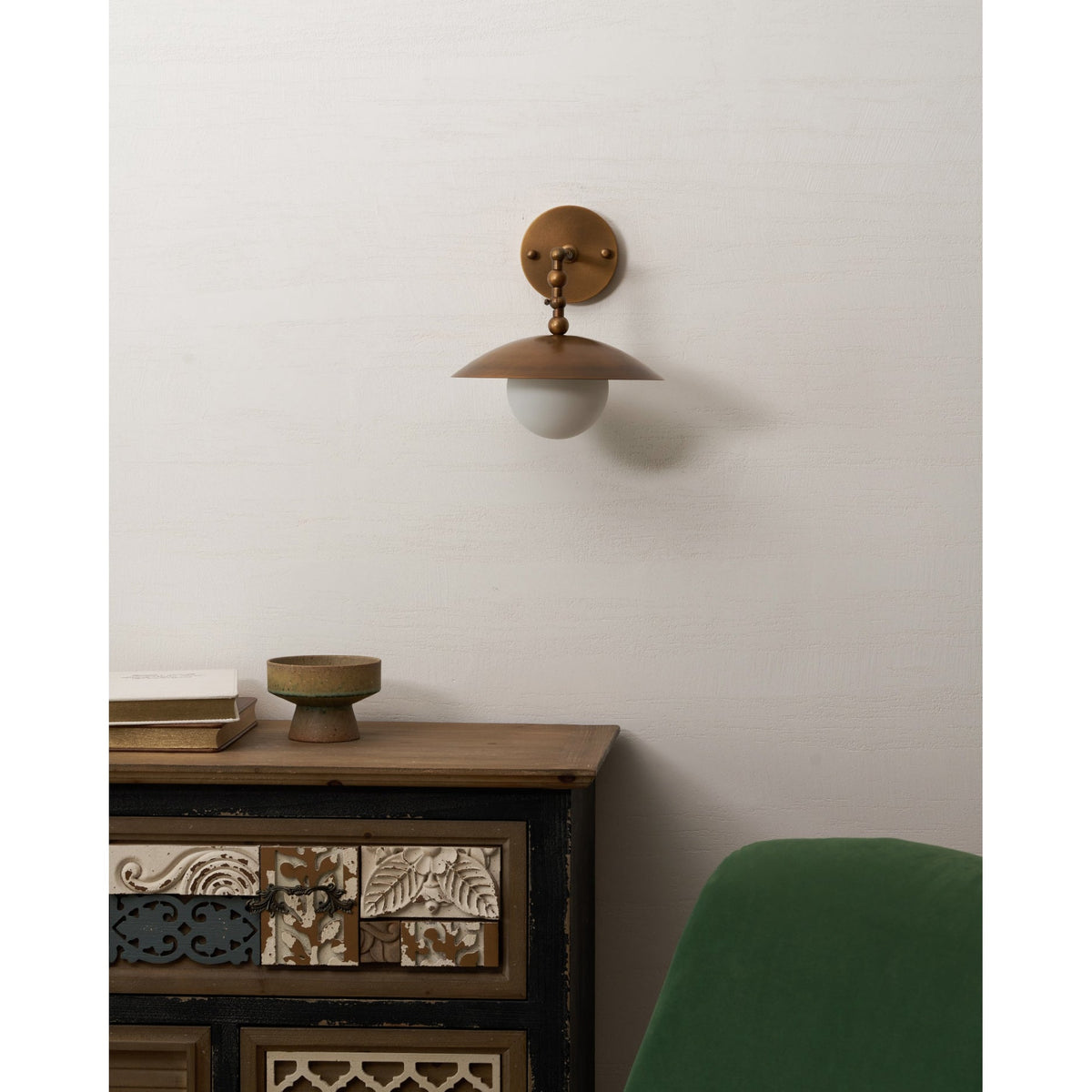 Marie Petite Glass Wall Sconce