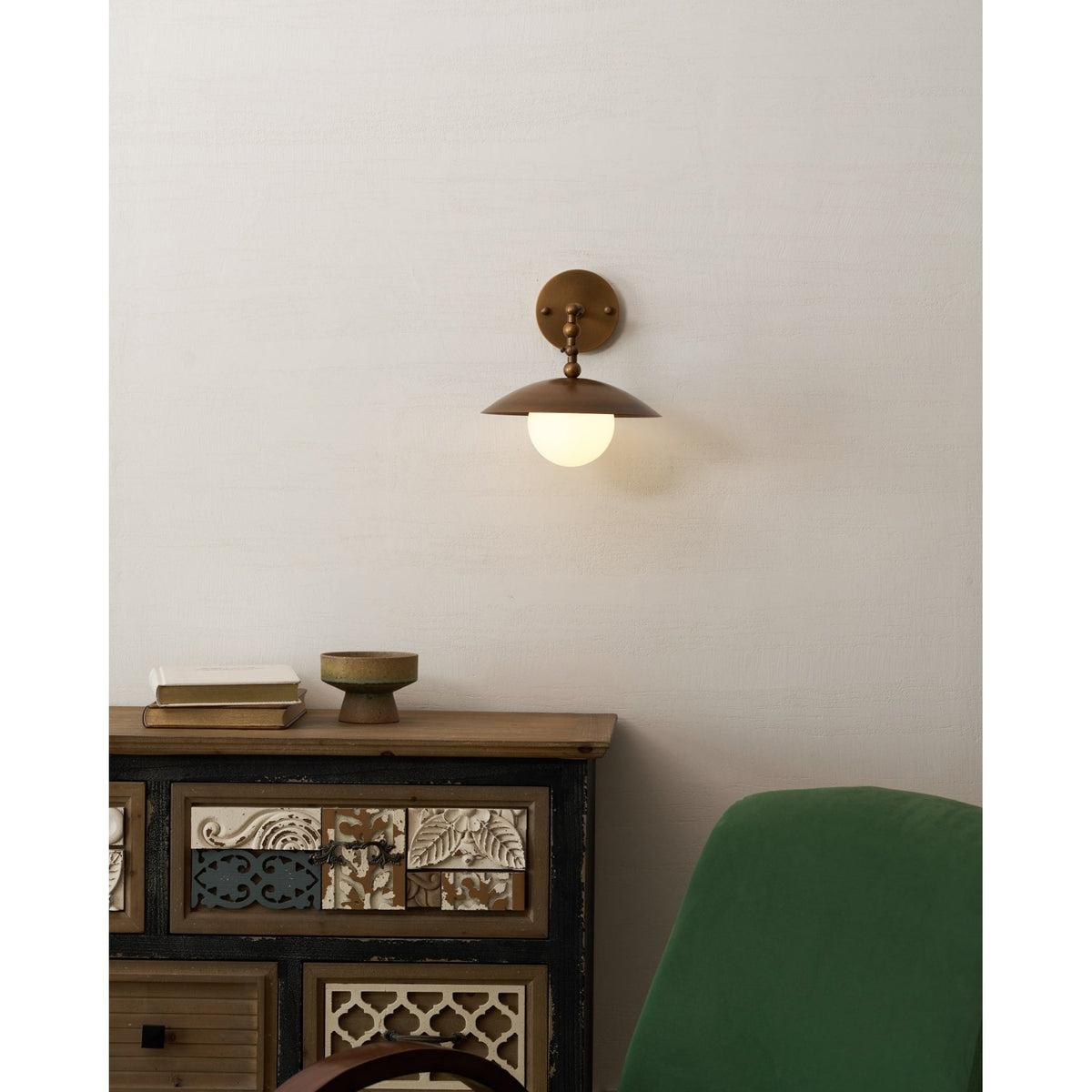 Marie Petite Glass Wall Sconce