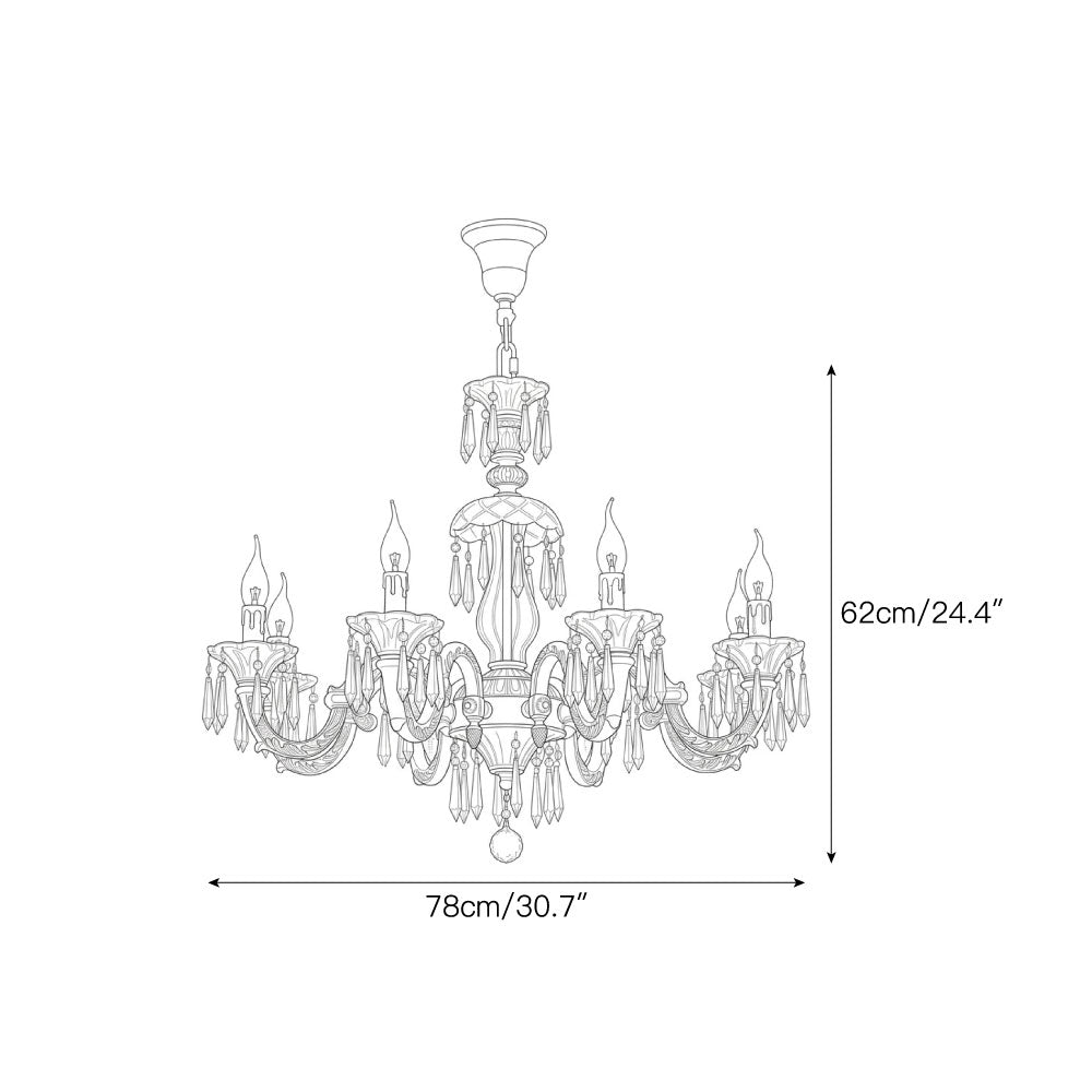 Marlborough Cascading Chandelier