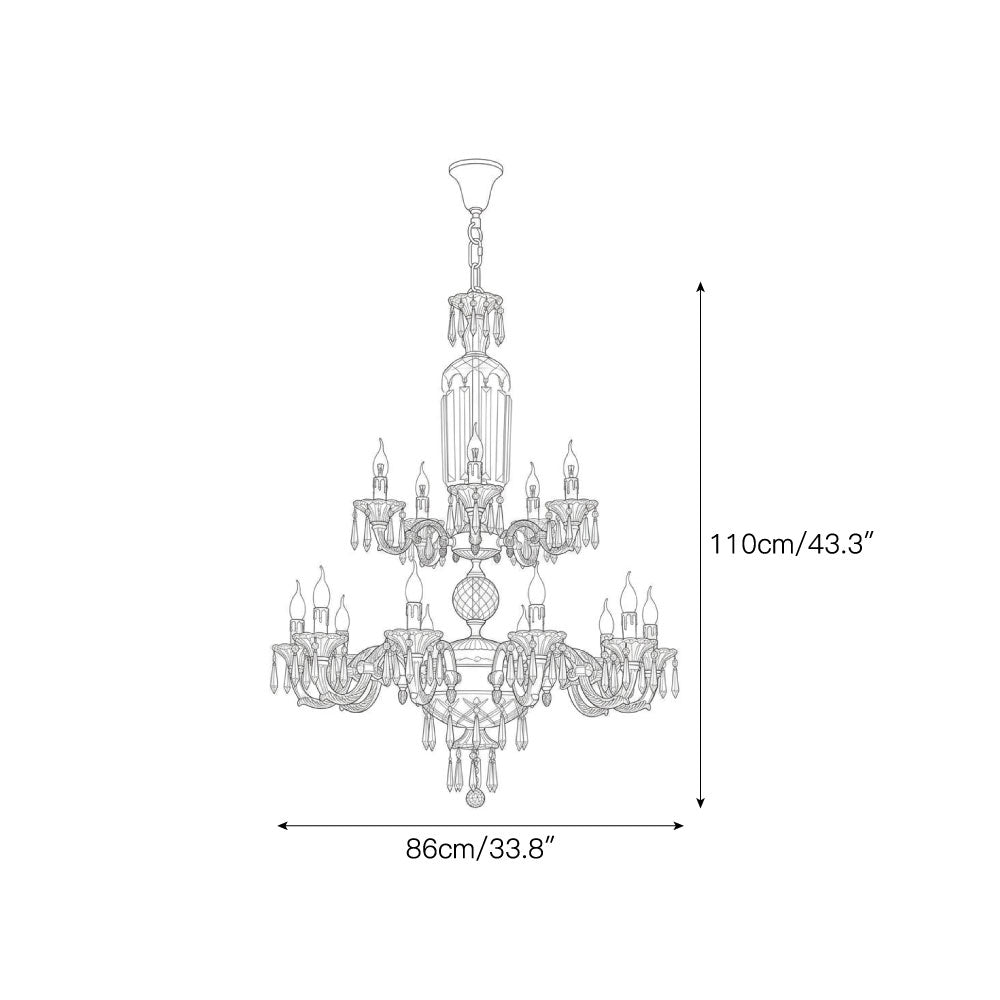 Marlborough Cascading Chandelier