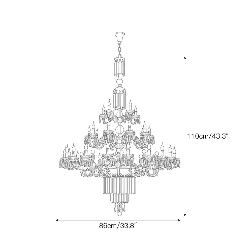 Marlborough Cascading Chandelier