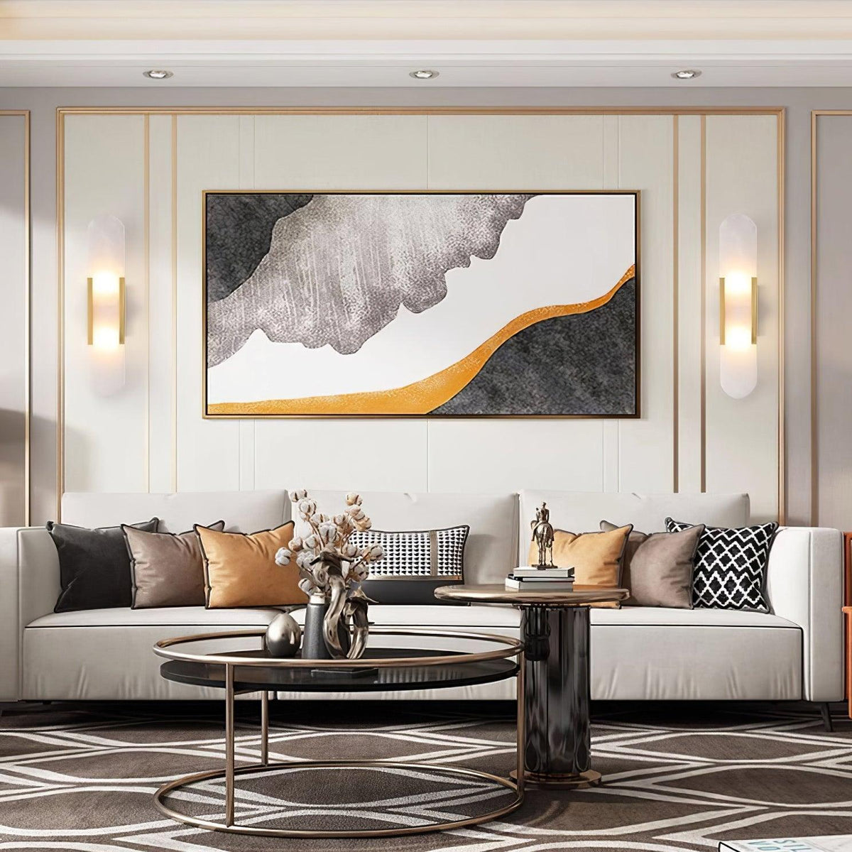 Melange Elongated Plug-in Sconce Wall lamp