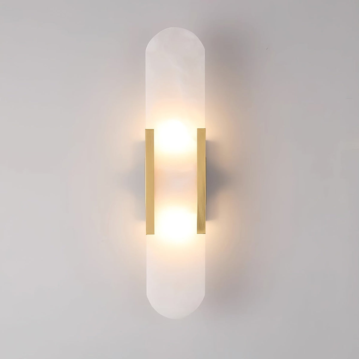 Melange Elongated Alabaster Wall Lamp Wall lamp