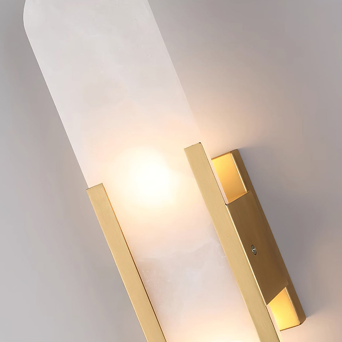 Melange Elongated Alabaster Wall Lamp Wall lamp