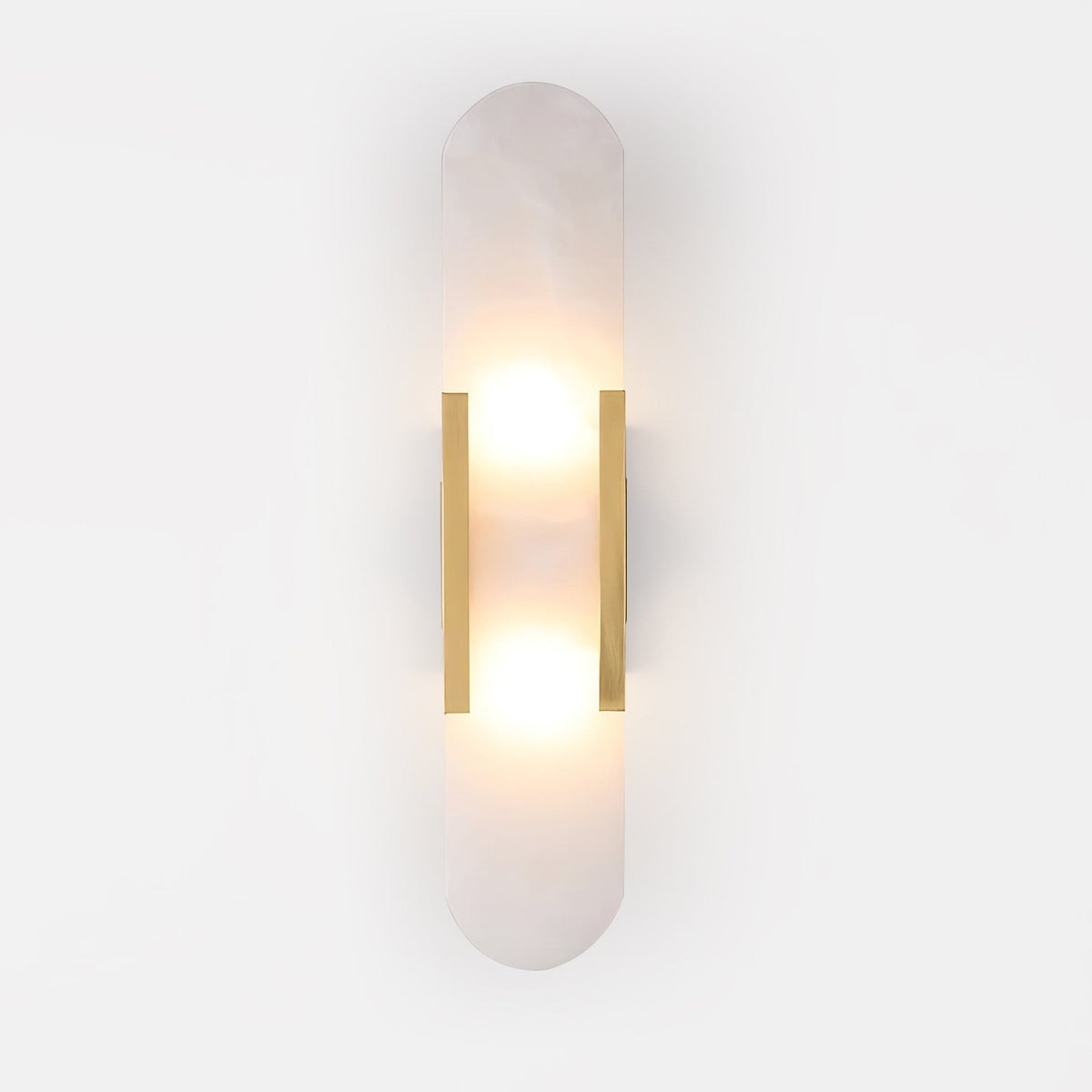 Melange Elongated Alabaster Wall Lamp Wall lamp