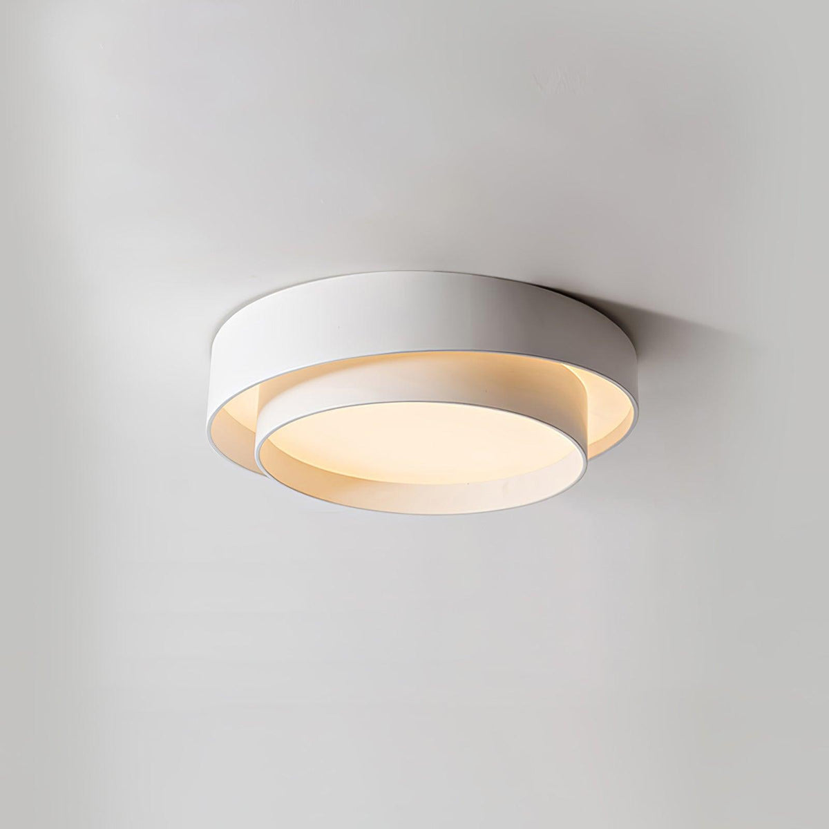 Melody Ceiling Lamp ? 15.7″ x H 5.5″ / Dia 40cm x H 14cm / White / Warm Light Ceiling lamp
