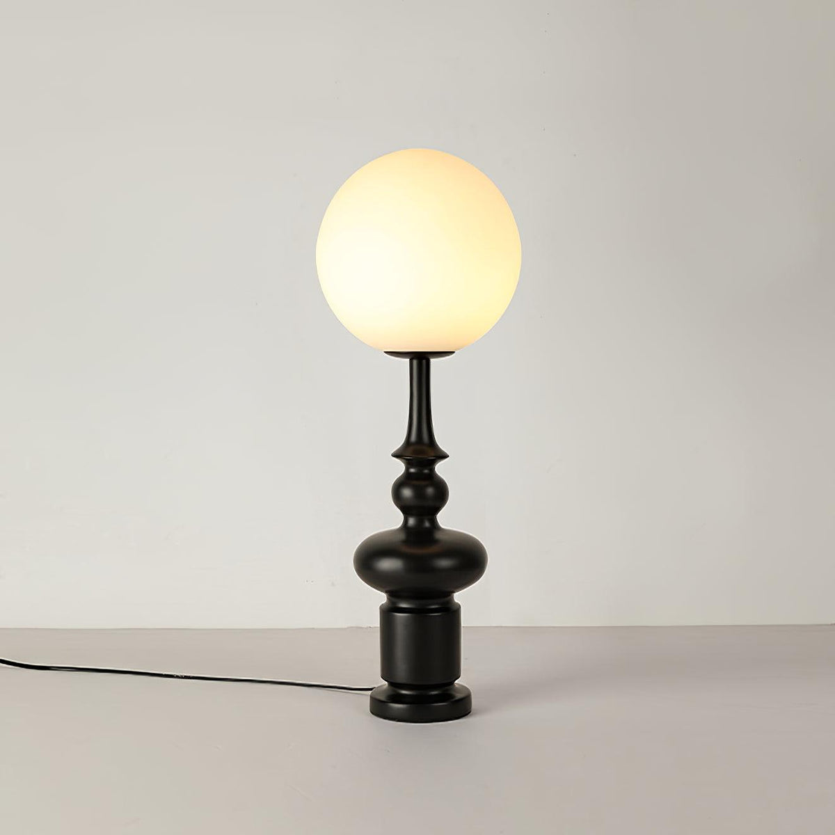 Constance Table Lamp ∅ 9.8″ x H 26.8″ / Dia 25cm x H 68cm / Black / US plug Table lamp