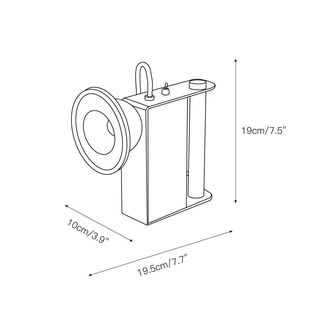 Mini Cube Table Lamp