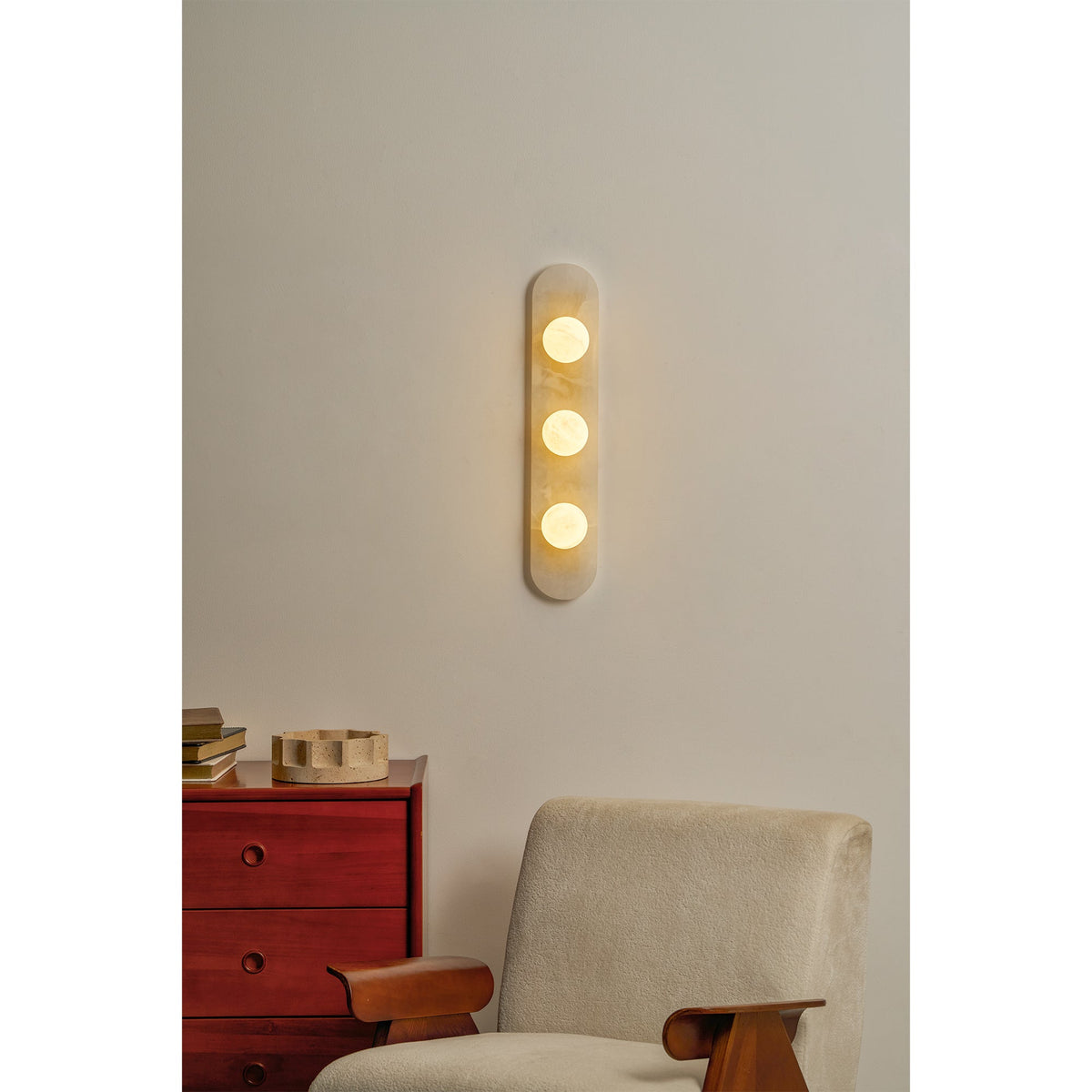 Modulo Alabaster Wall Sconce