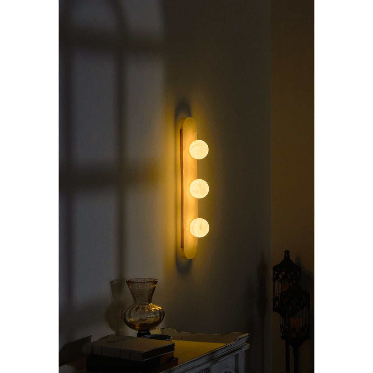 Modulo Alabaster Wall Sconce