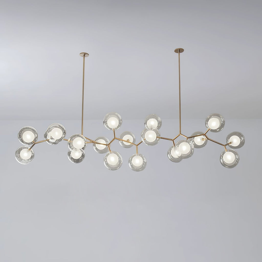 Molecular Glass Balls Chandelier Chandelier