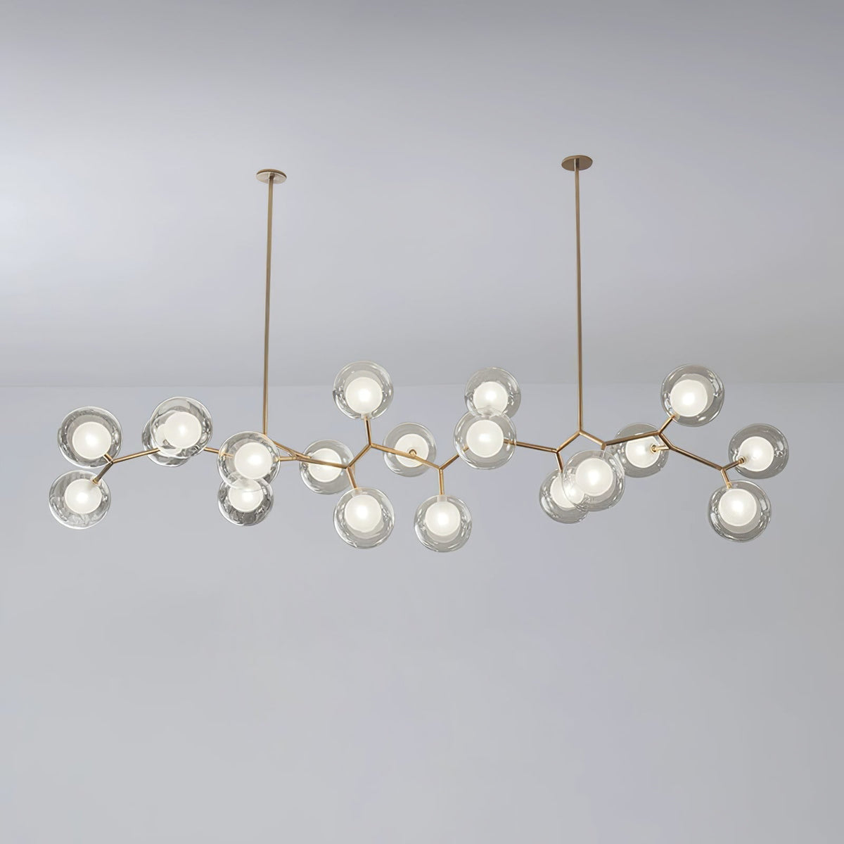 Molecular Glass Balls Chandelier Chandelier