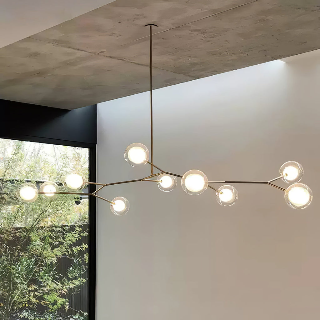 Molecular Glass Balls Chandelier Chandelier