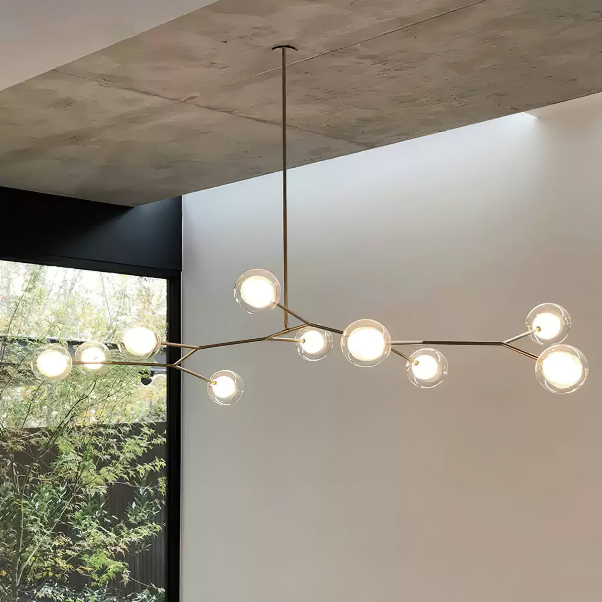 Molecular Glass Balls Chandelier Chandelier
