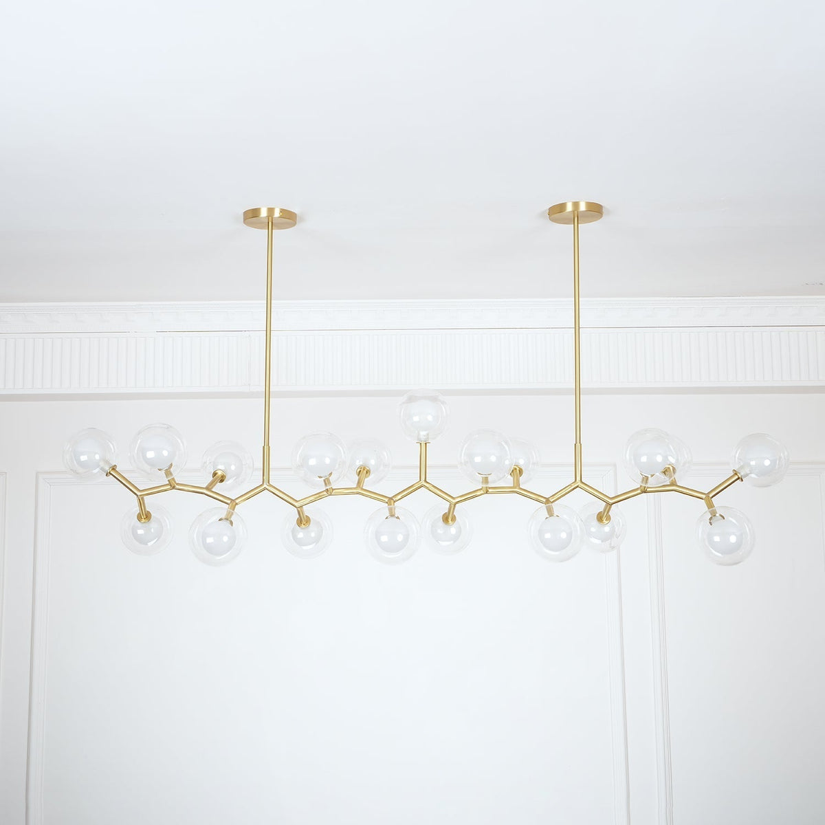 Molecular Glass Balls Chandelier Chandelier